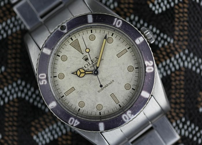 rolex albino submariner 6204