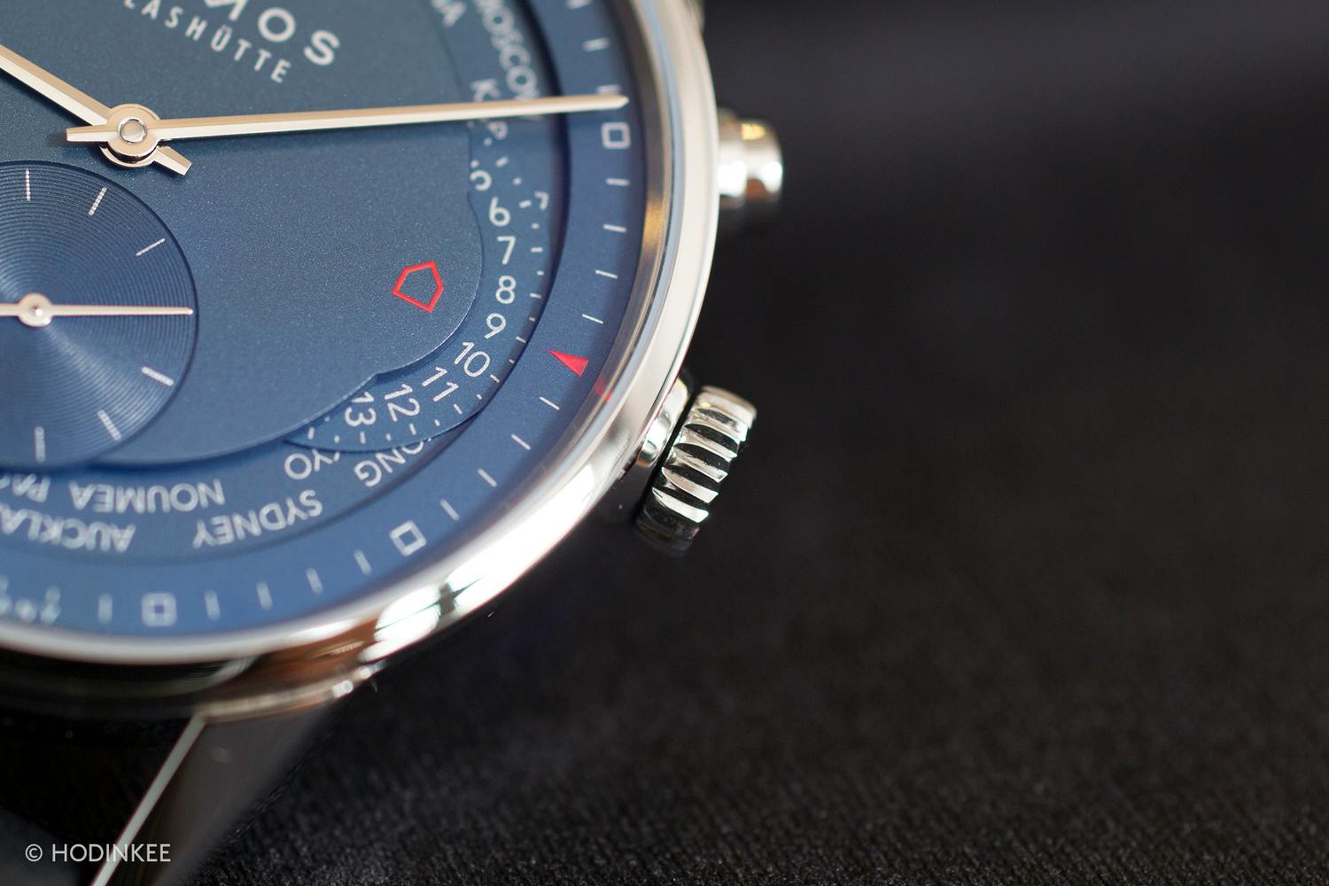 Hands-On: With The Nomos Zurich Worldtimer True Blue - HODINKEE