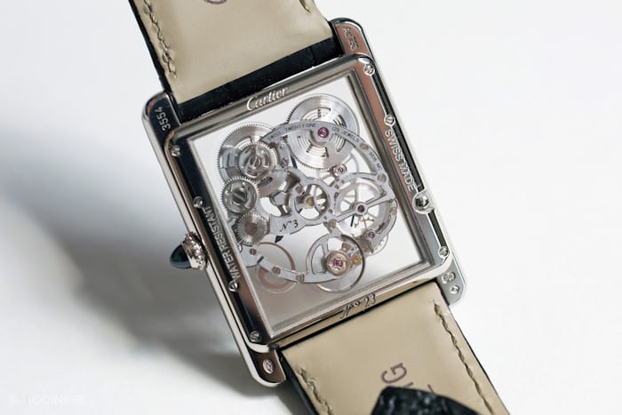 Hands On With The Cartier Tank Lc Sapphire Skeleton A New Take On A True Classic Hodinkee