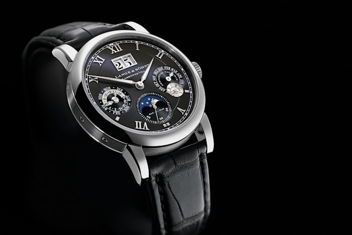 Introducing The A Lange Sohne Langematik Perpetual Now In White Gold With Black Dial Hodinkee Introducing The A Lange Sohne Langematik Perpetual Now In White Gold With Black Dial Hodinkee