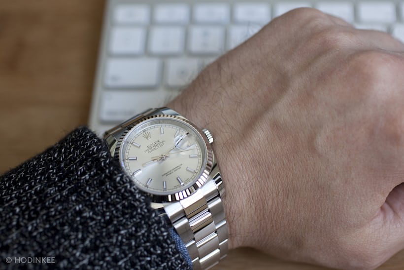 A Week On The Wrist The Rolex Datejust Hodinkee