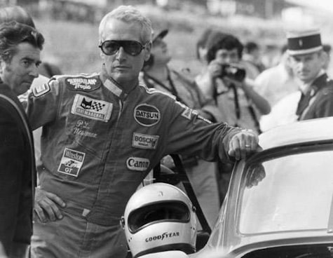 Paul Newman at the 1979 24 Hours of Le Mans. Photo credit: Keystone/Getty Images