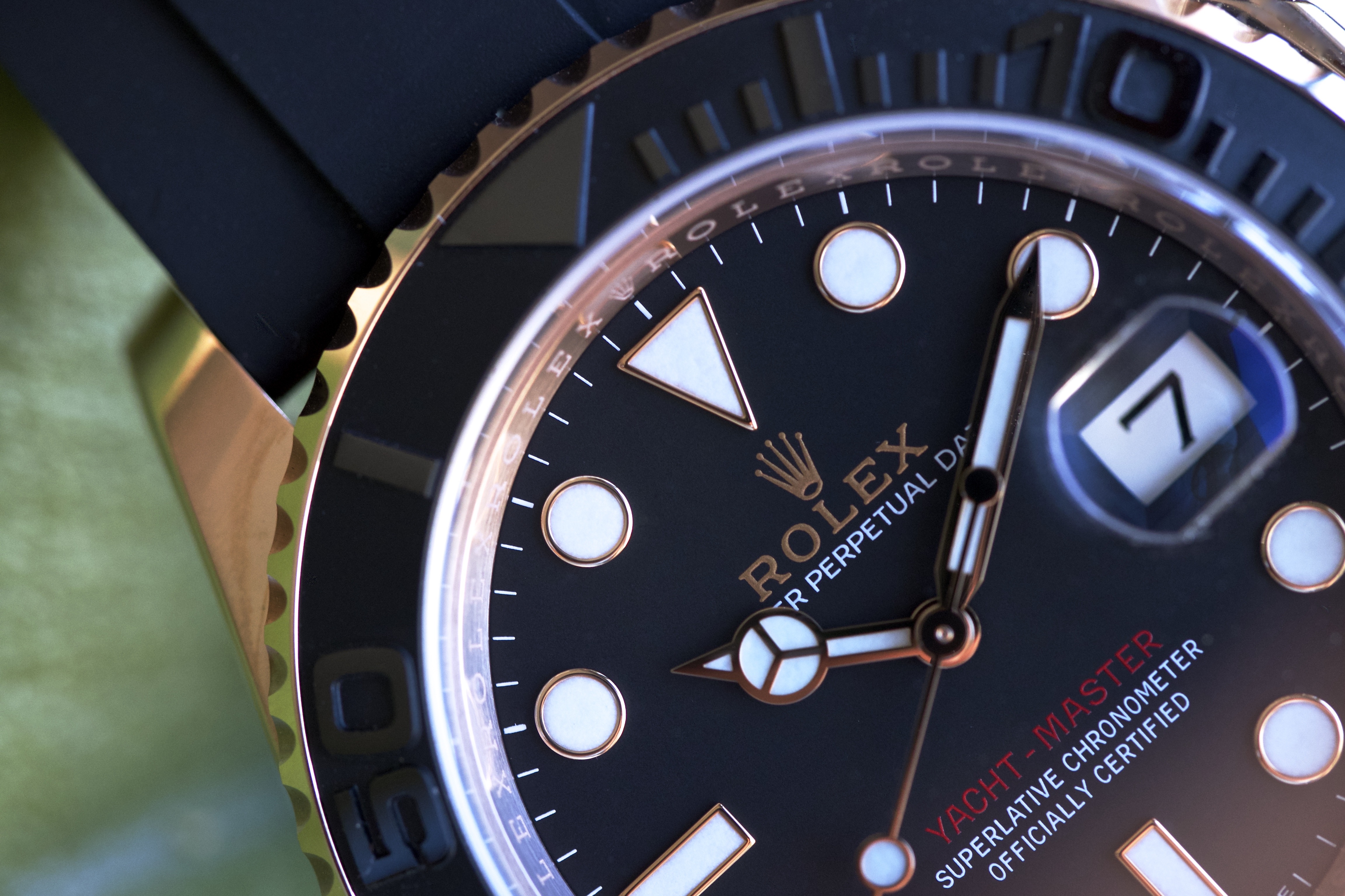 rolex yacht master water resistance