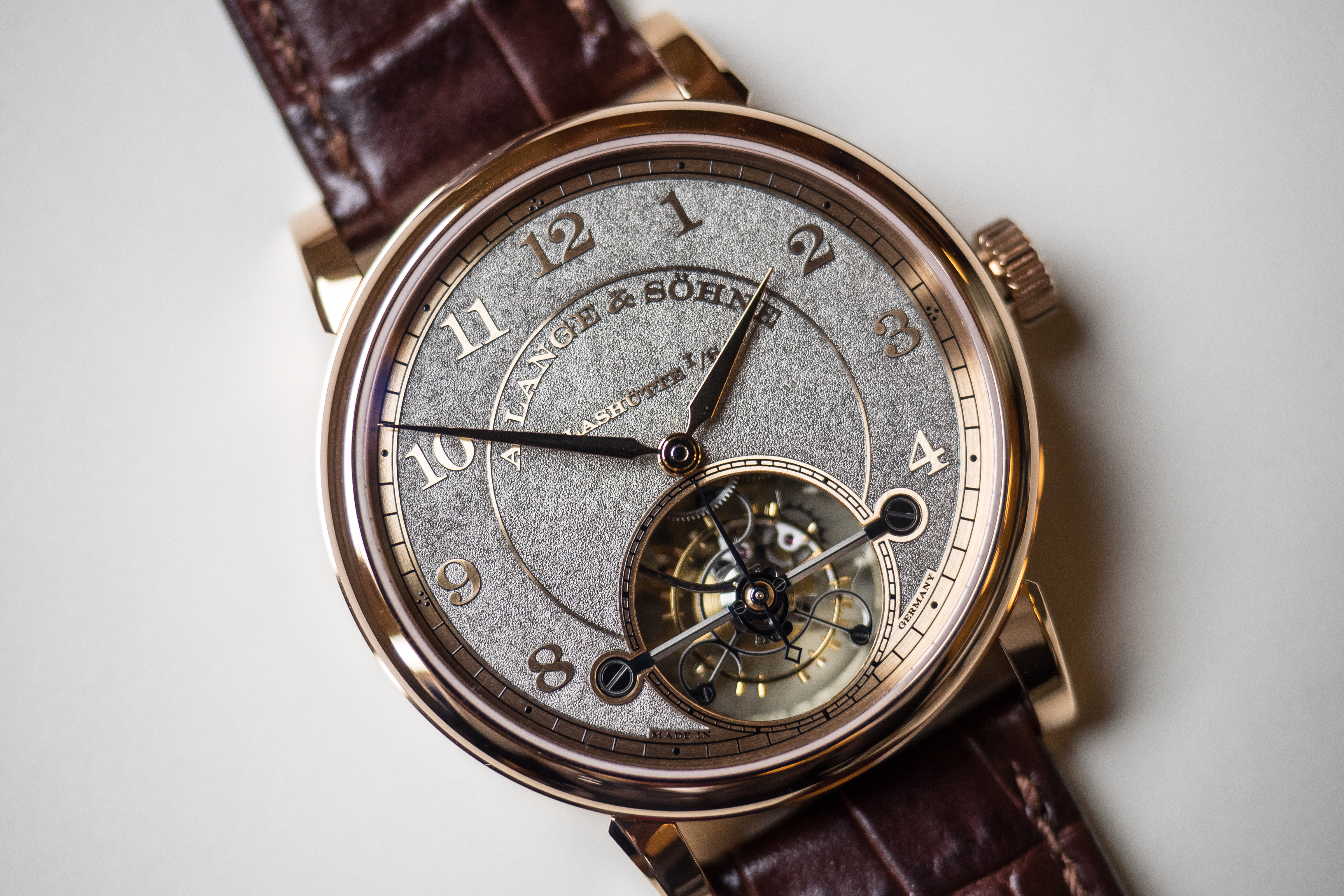 Hands On The A Lange Sohne 1815 Tourbillon Handwerkskunst Hodinkee