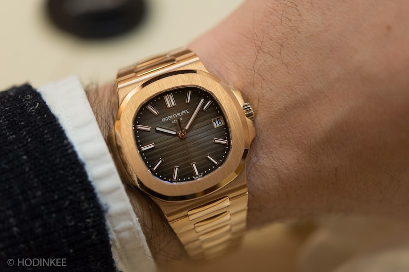 Hands On The New Patek Philippe Nautilus In Rose Gold Reference 5711r Live Pics Pricing Availability Hodinkee