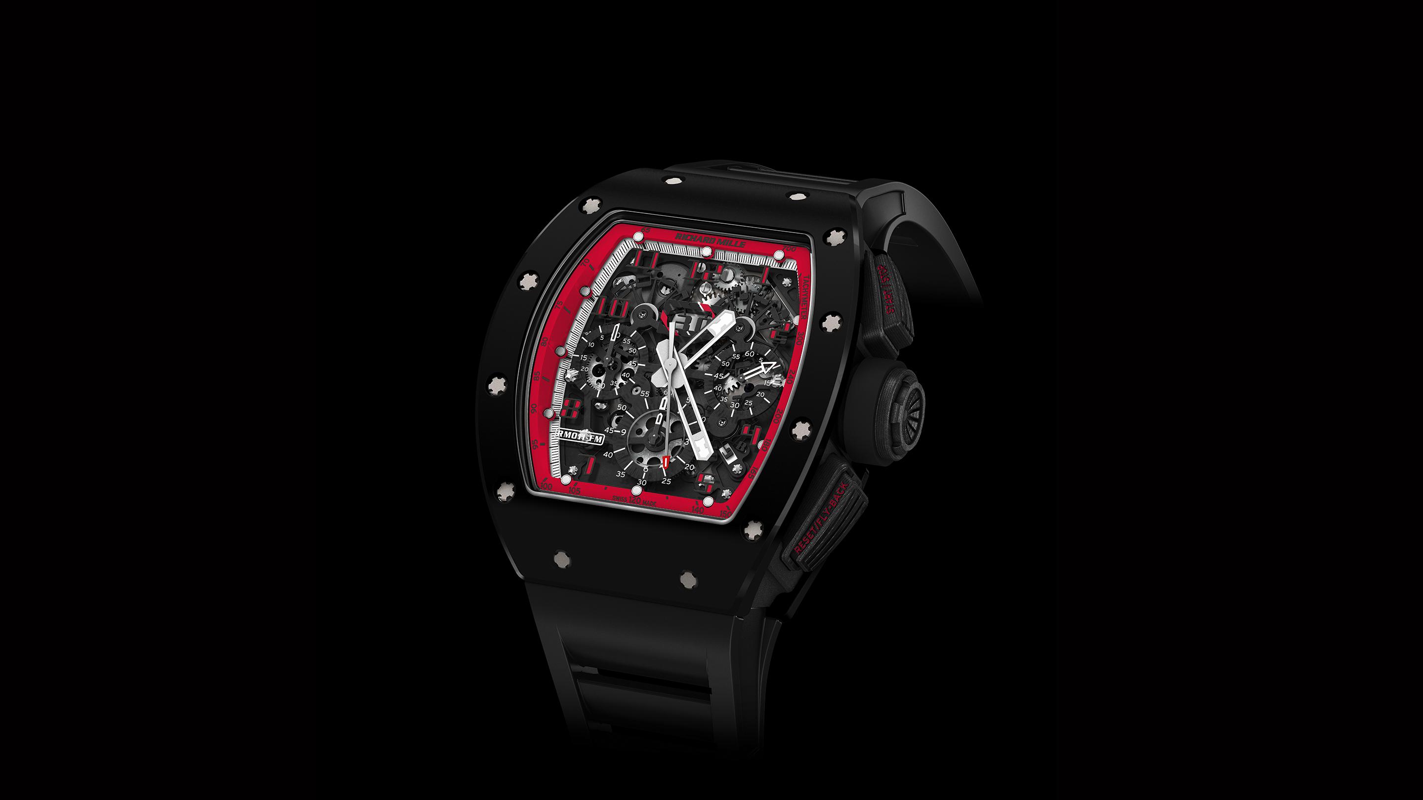 richard mille rm 011 red