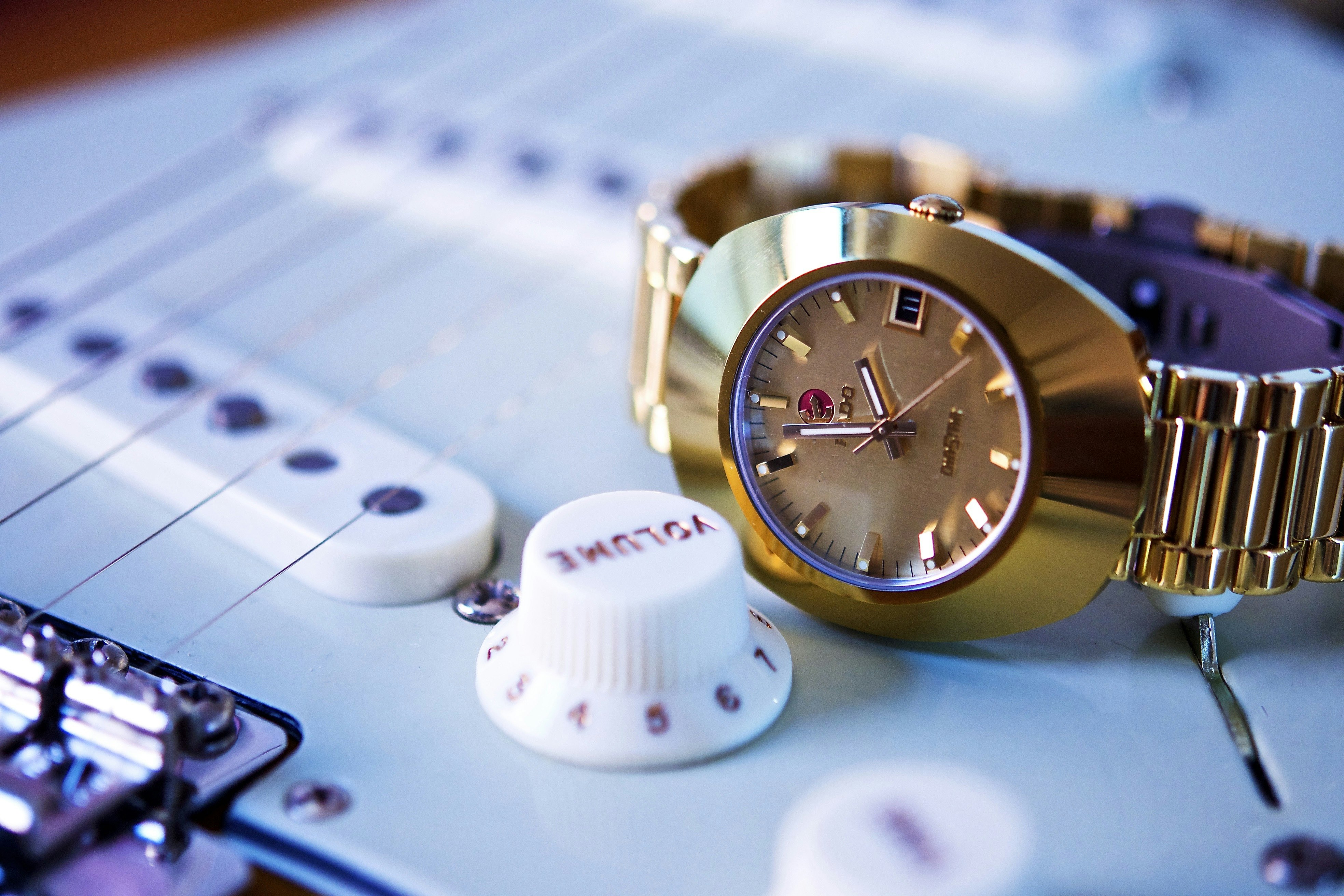 vintage rado chronograph with anchor