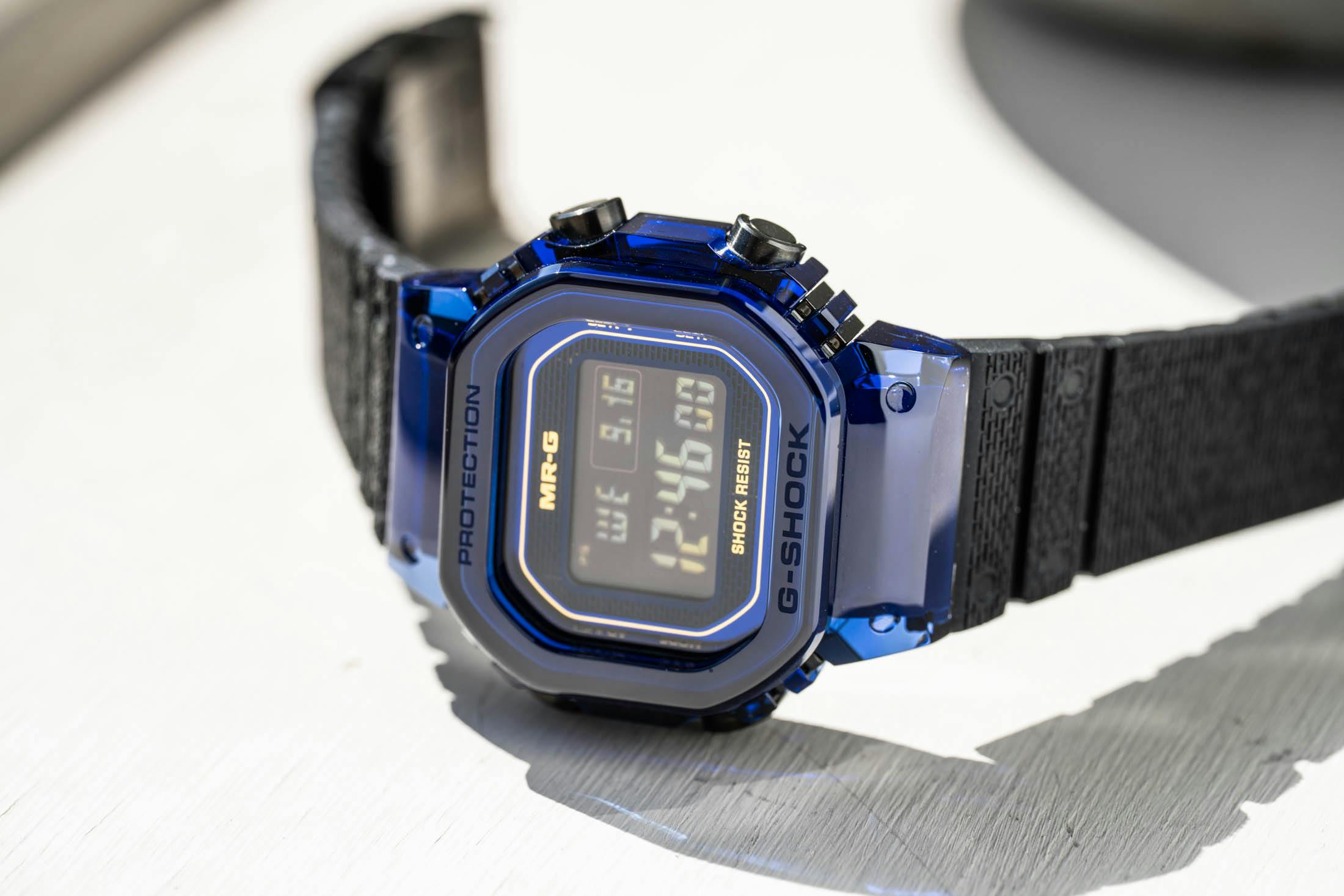 G-SHOCK Blue Sapphire Dial Slanted