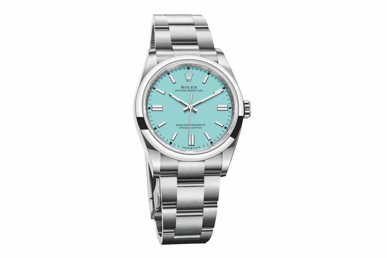 rolex baby blue dial