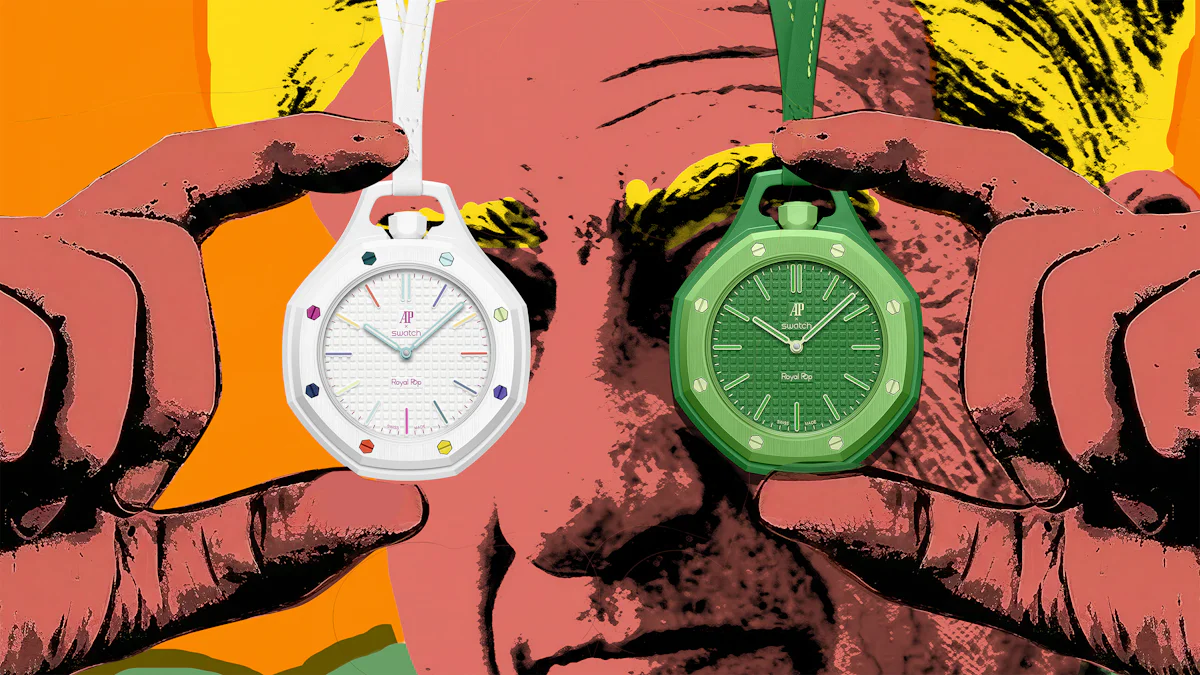 Swatch and Audemars Piguet Unveil "Royal Pop" Pocket Watch Collection — image 1