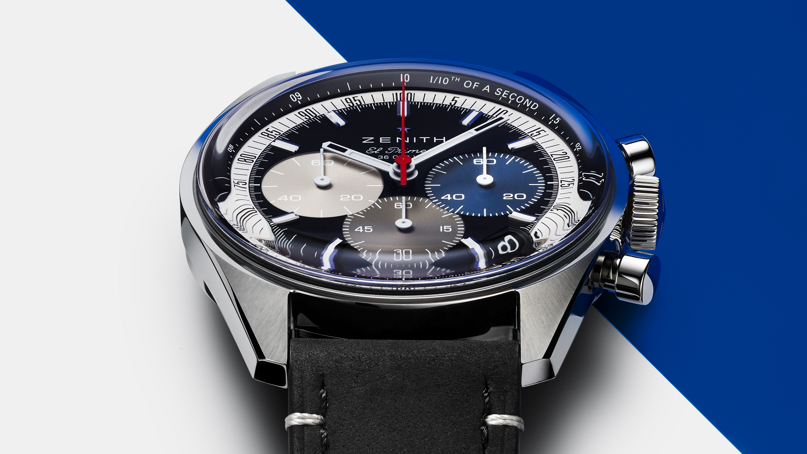 Zenith el primero 38mm on sale blue