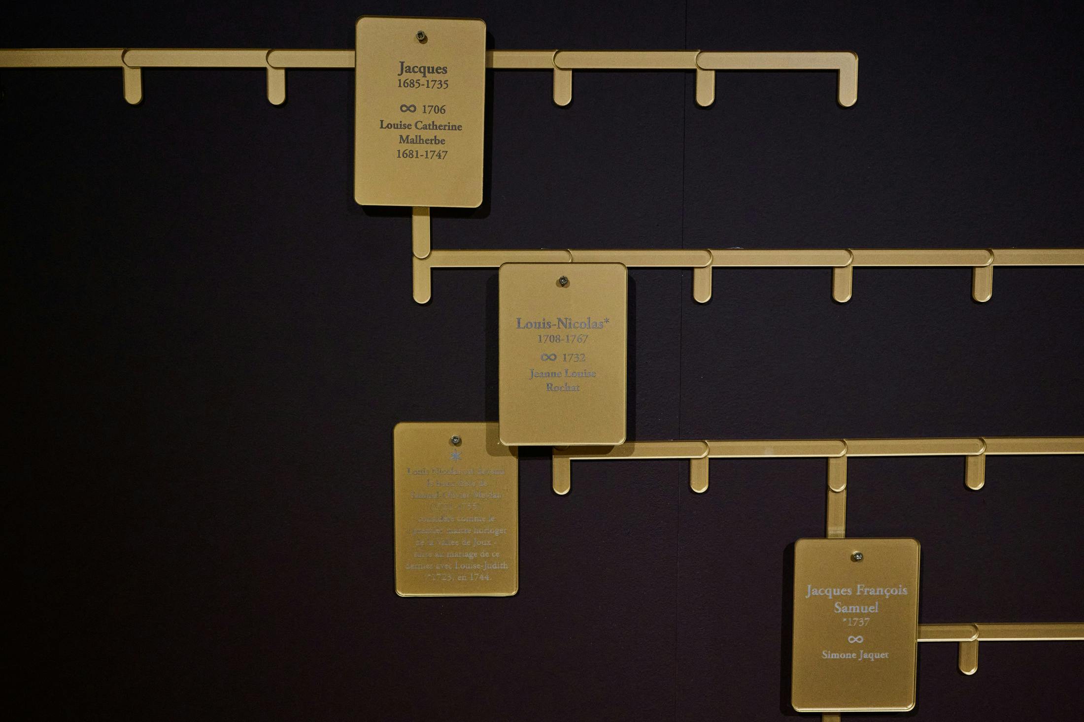 <p>Portions of the family tree.</p>
