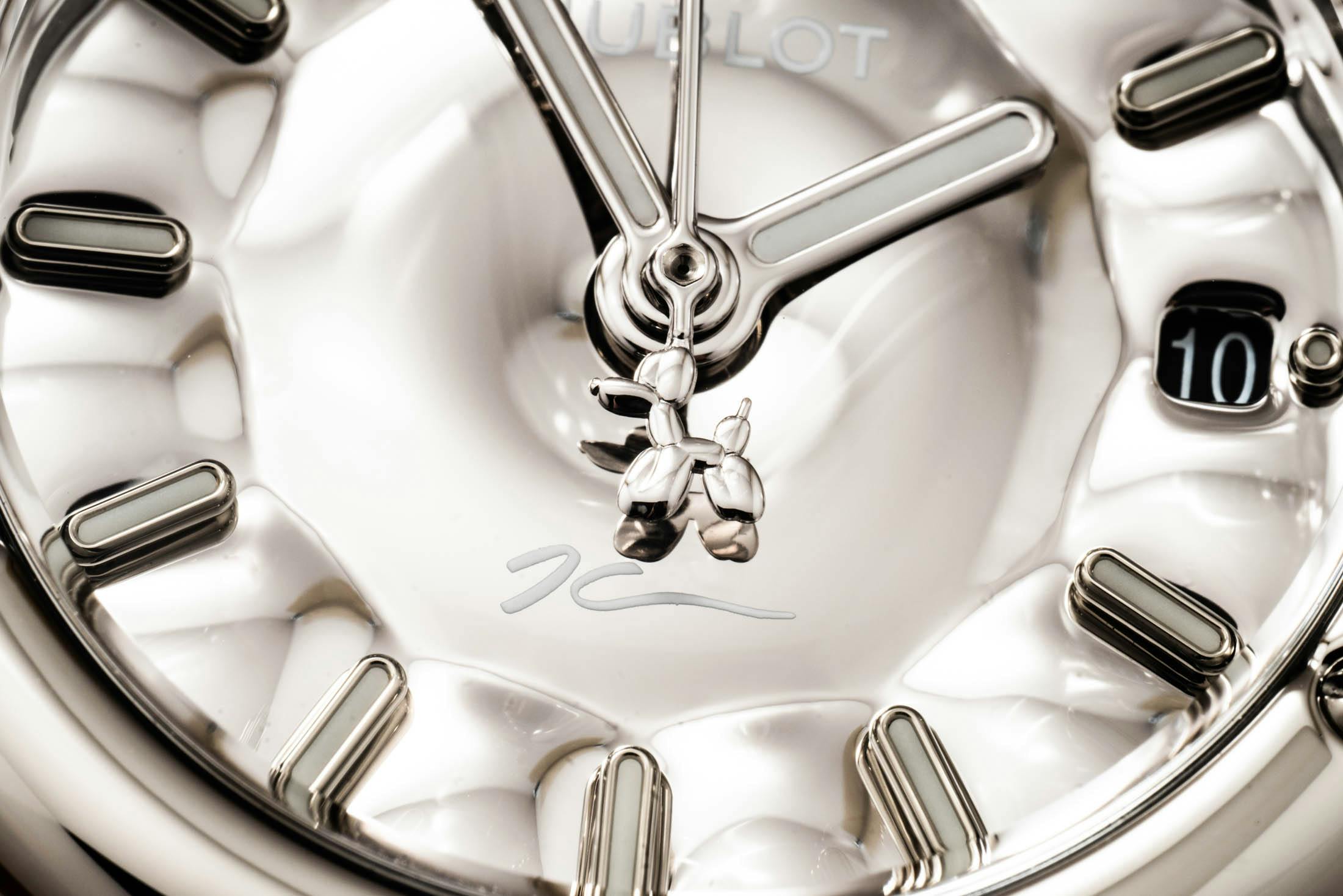 Hublot Jeff Koons Balloon Dog Red Dial Closeup