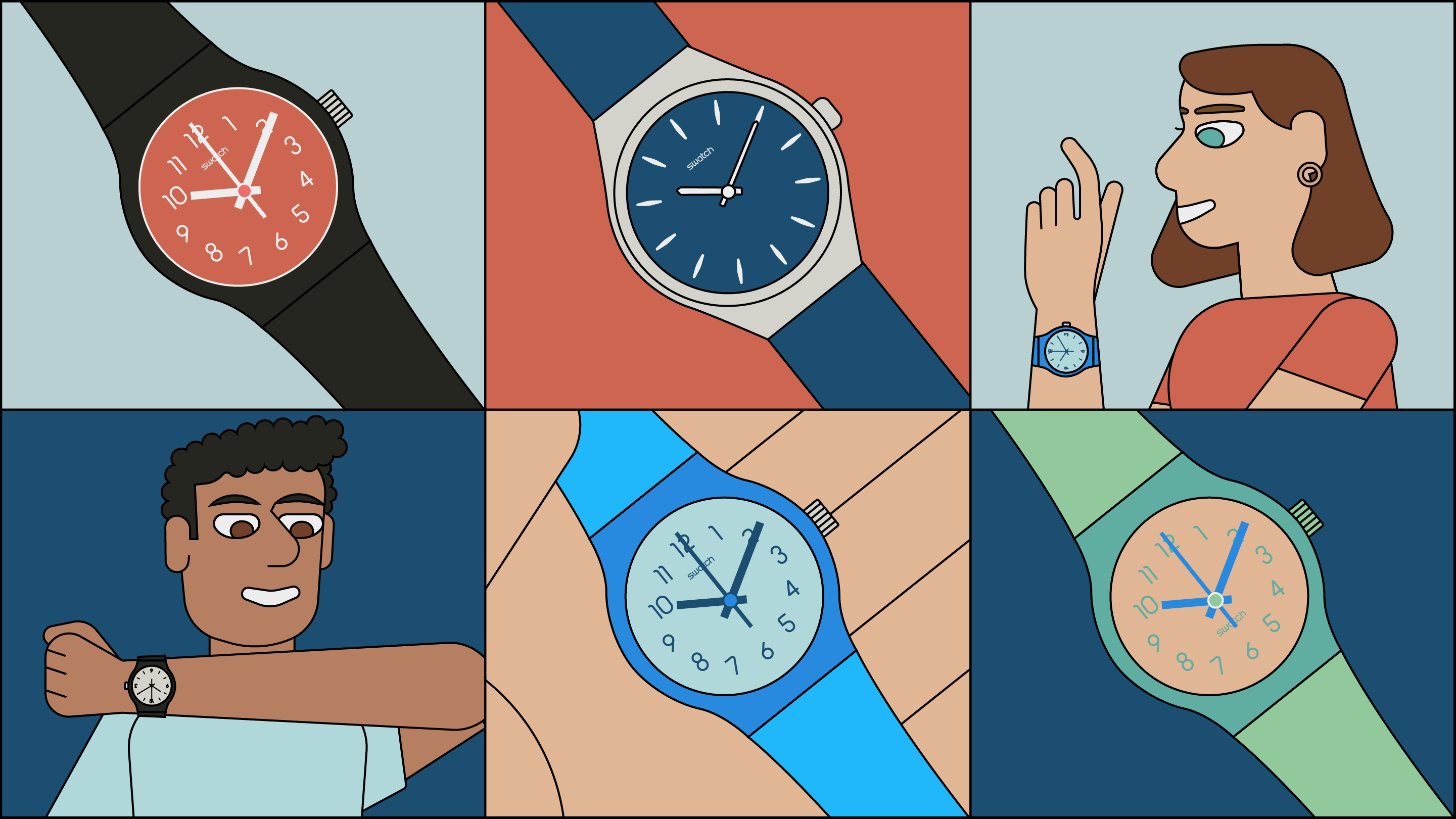 Wrist Watch Illustration Projects :: Photos, videos, logos, illustrations  and branding :: Behance