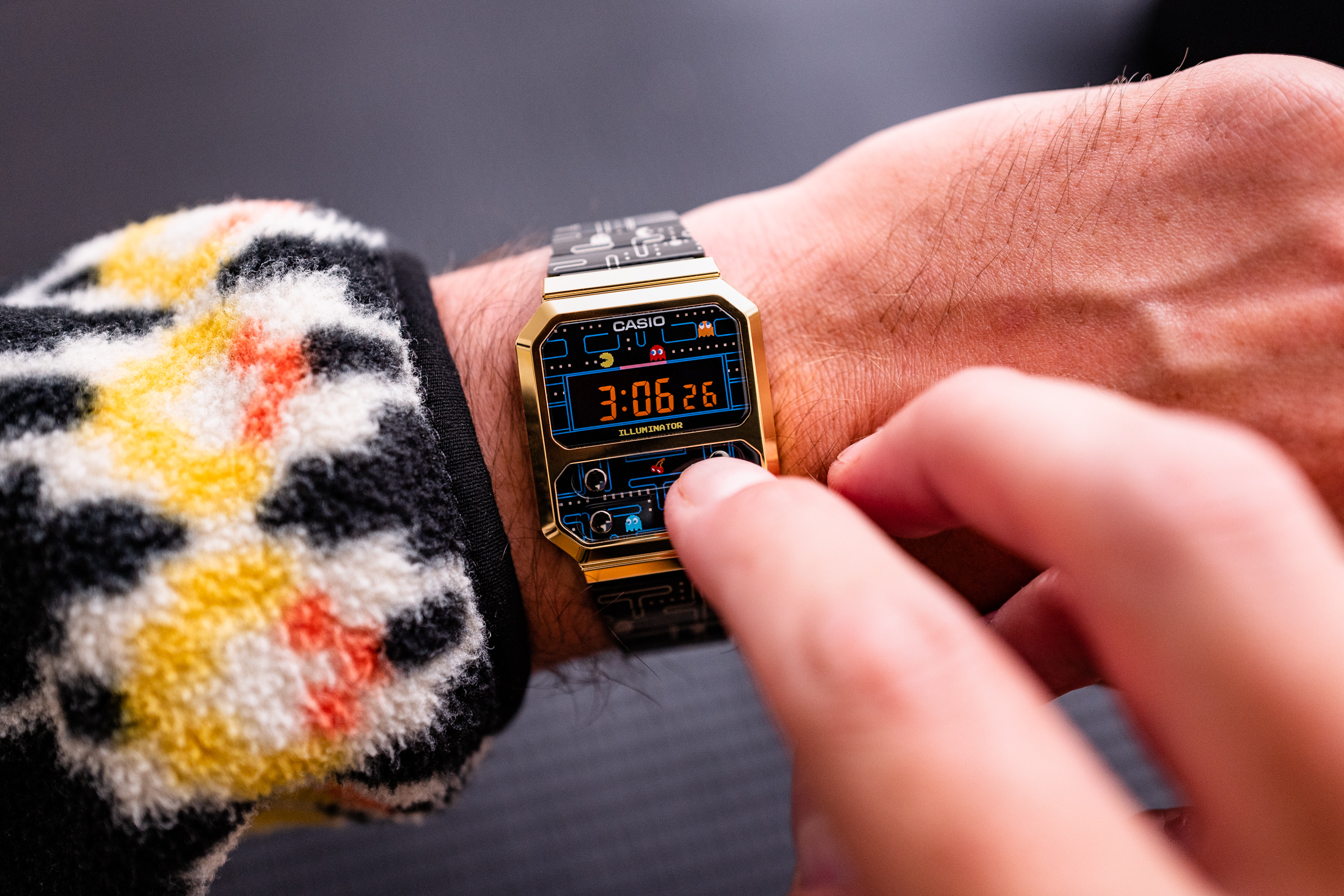 The Casio Vintage X Pac Man