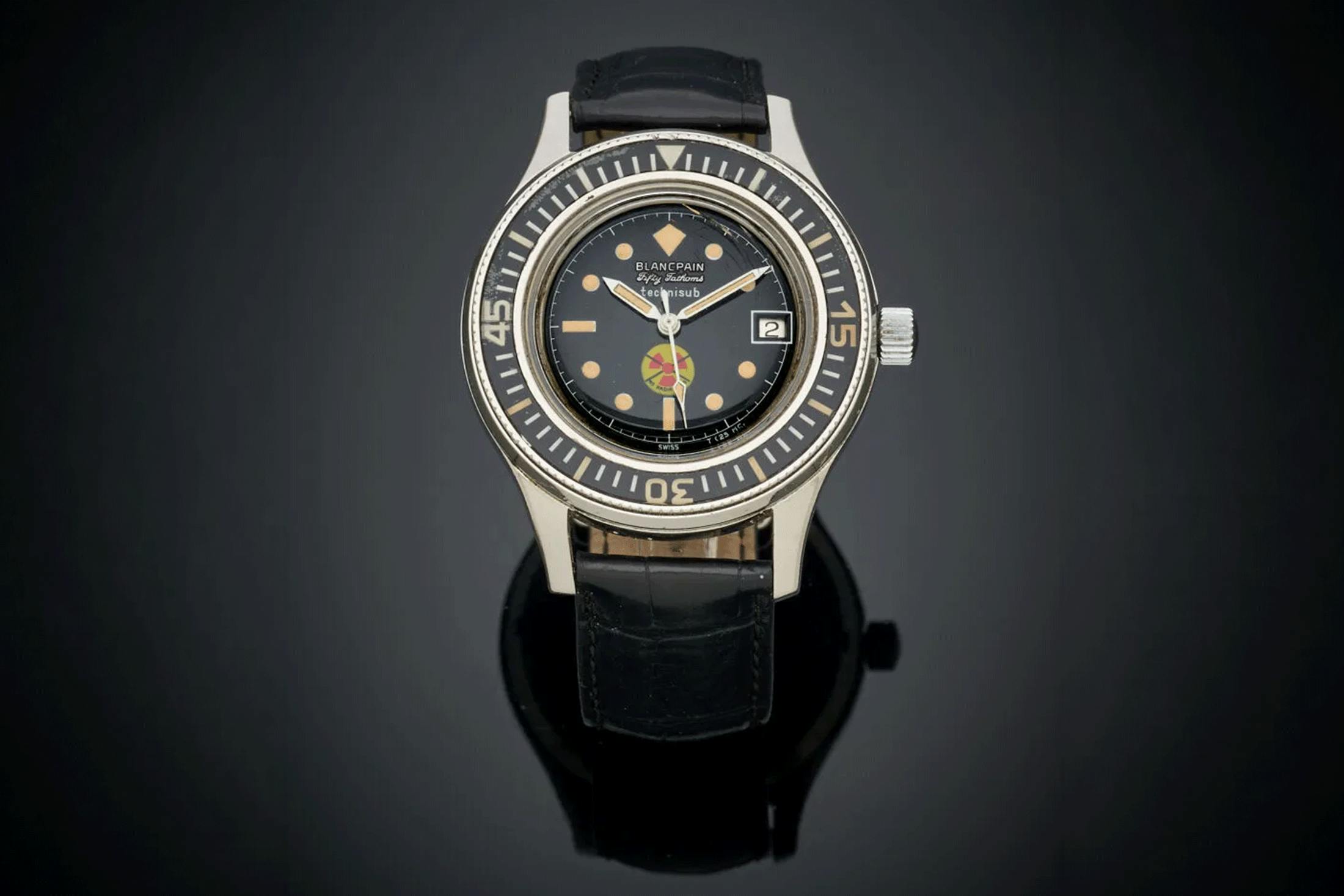 A Wittnauer 235T, A Cleto Munari "Sotsy," A Blancpain Technisub, And An Eberhard Contograf