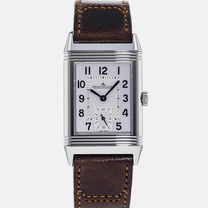 A soldier shot of a Jaeger-LeCoultre Reverso Classic Medium Small Seconds