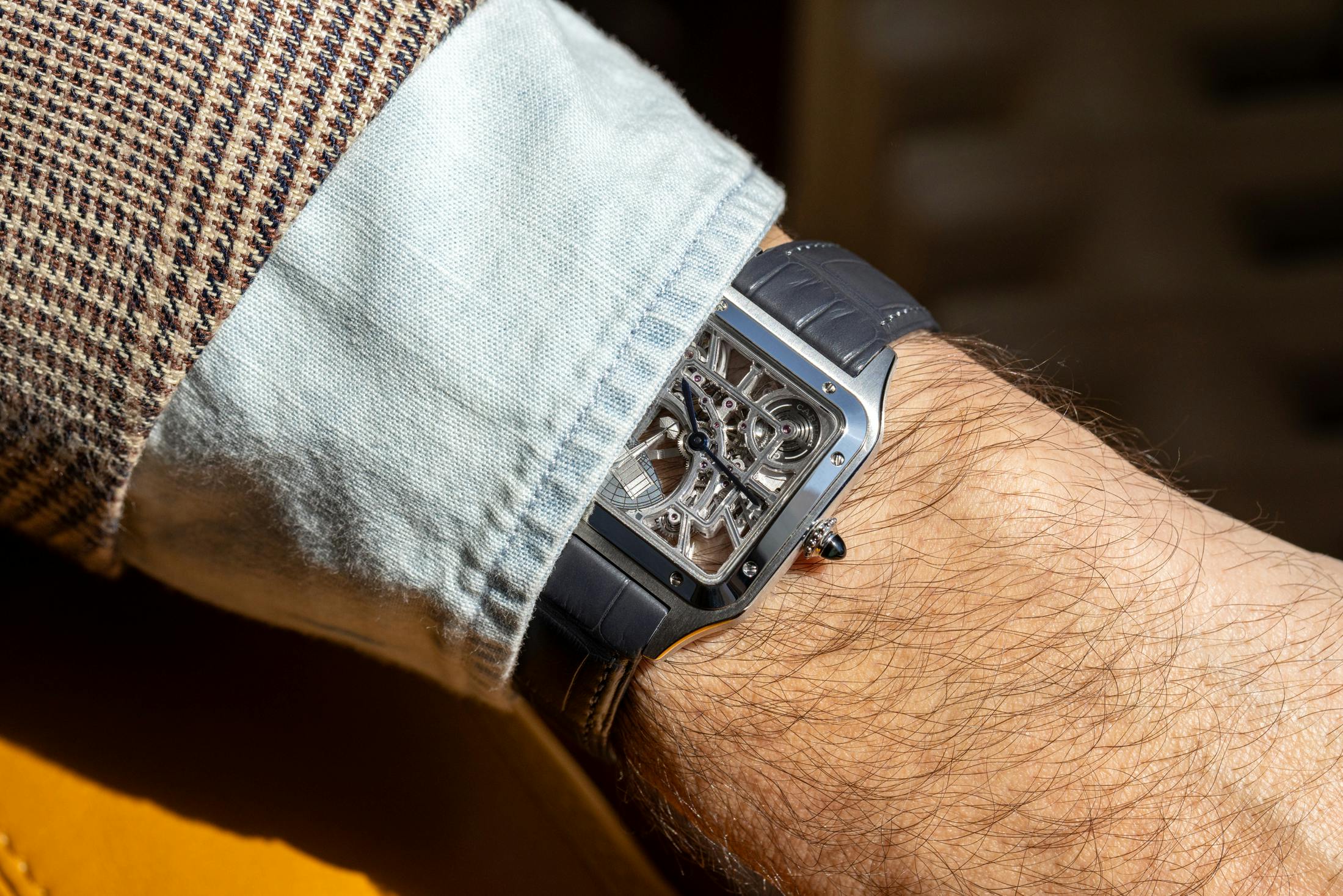 cartier santos-dumont microrotor airplane