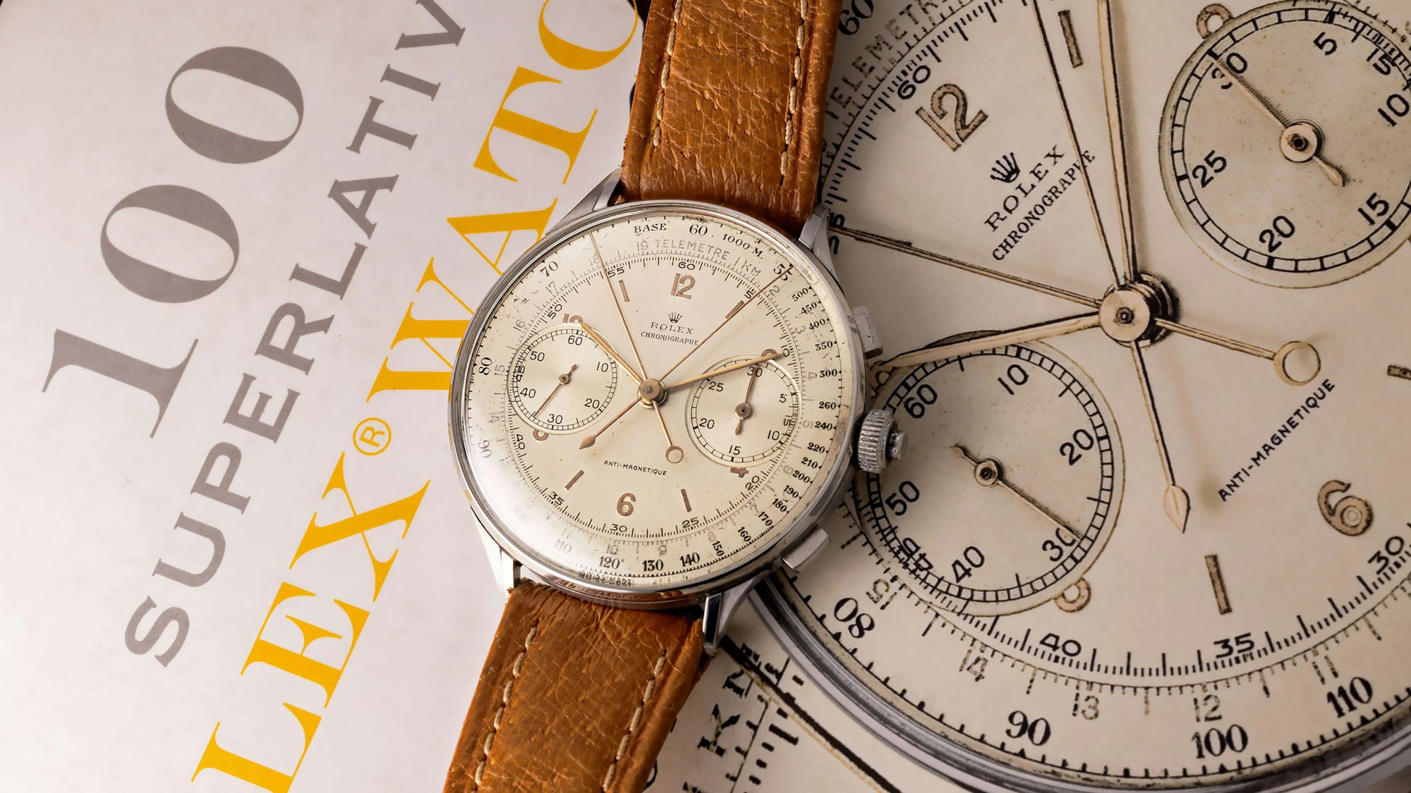 Auctions: Monaco Legend Group To Sell One Of Twelve Rolex Ref. 4113 Split-Second Chronographs