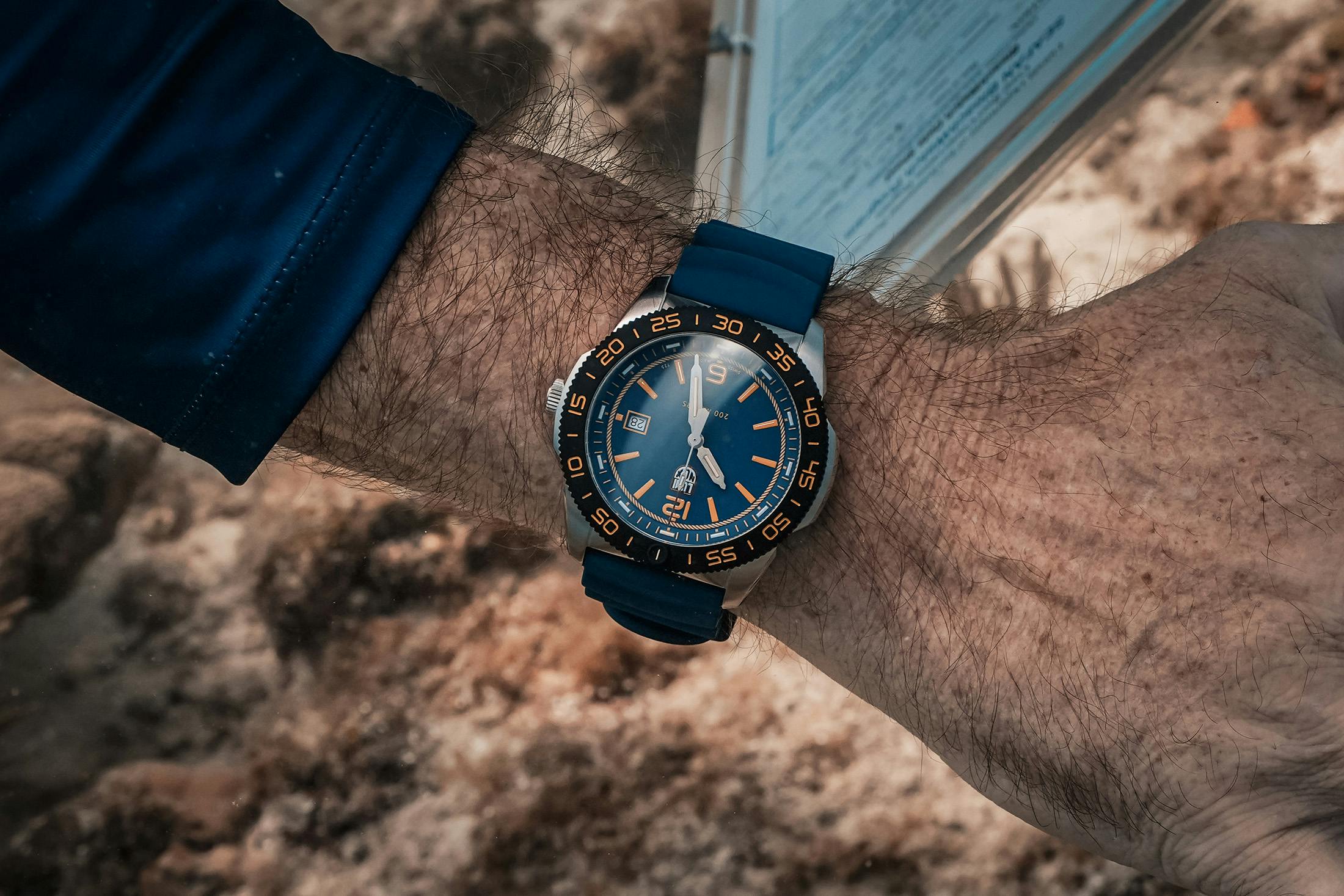 Diving With Force Blue And Luminox For Reef Restoration In Miami
