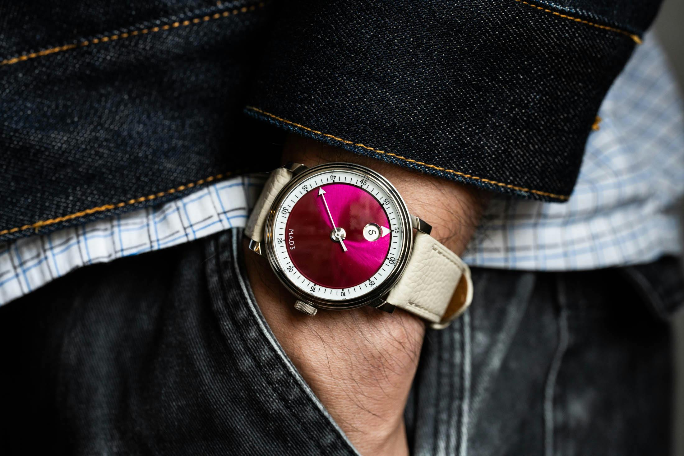 MAD3 Pink Wristshot in Pocket