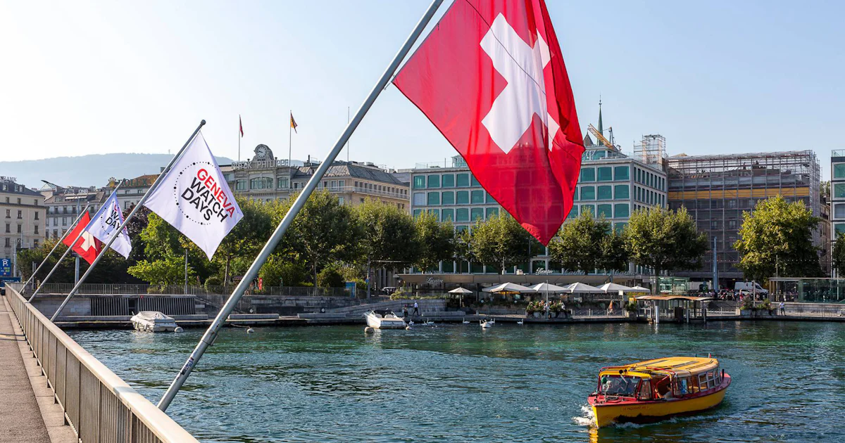 Full Point Pattern Lock Announcements: Geneva Watch Days 2026 Will Take Place September 2-6 ...