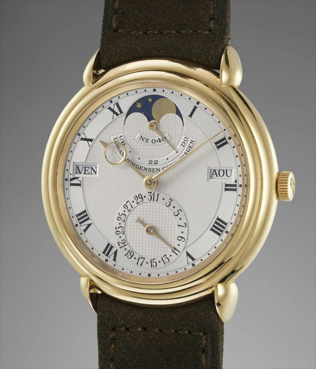 An Urban Jürgensen ref. 3 in yellow gold