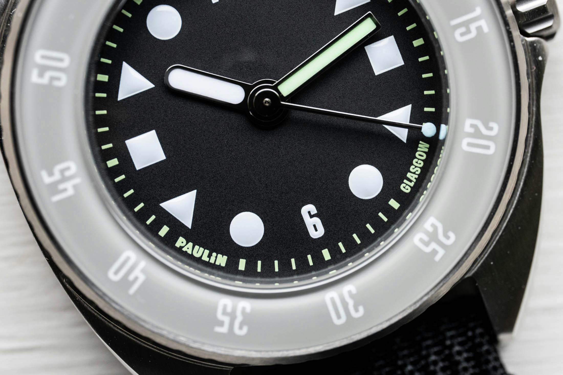 Paulin Mara Dial Closeup