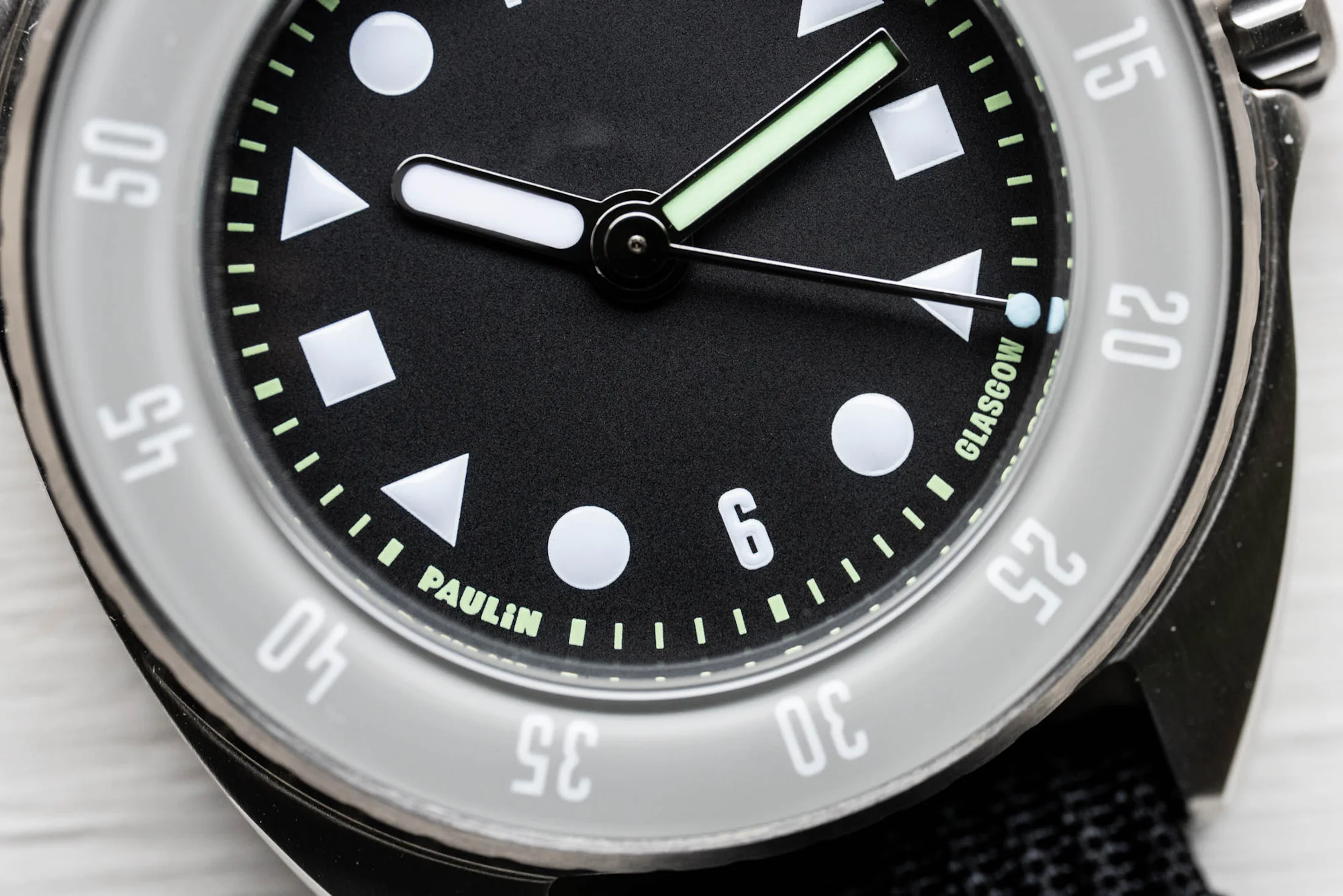 Paulin Mara Dial Closeup