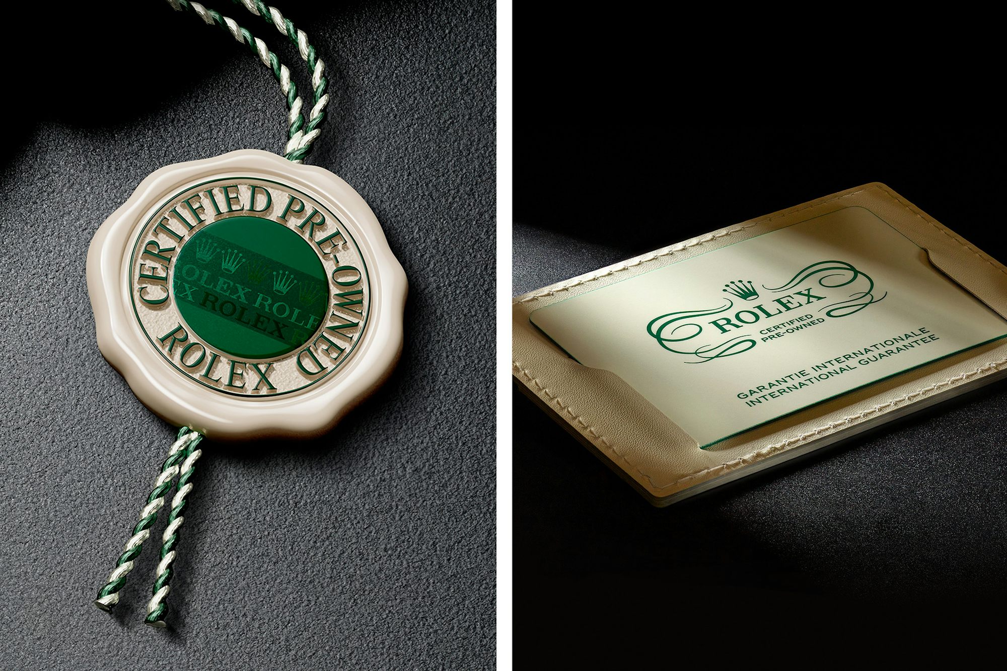 Rolex Certified Pre-Owned Tags