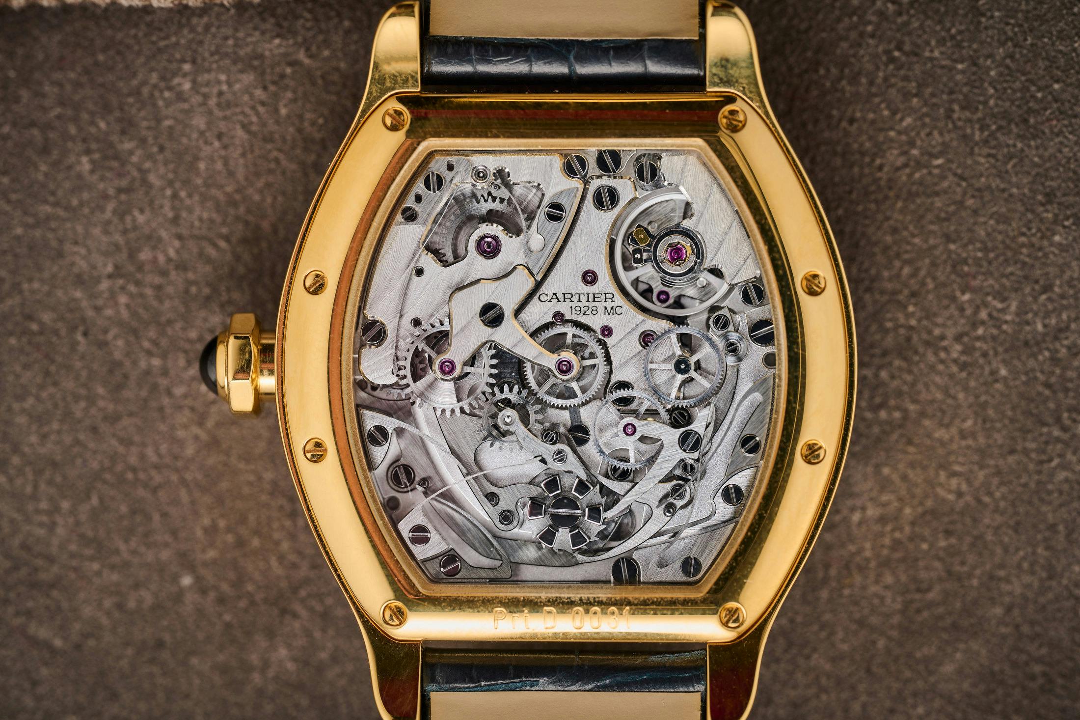 cartier tank monopusher chronograph caliber