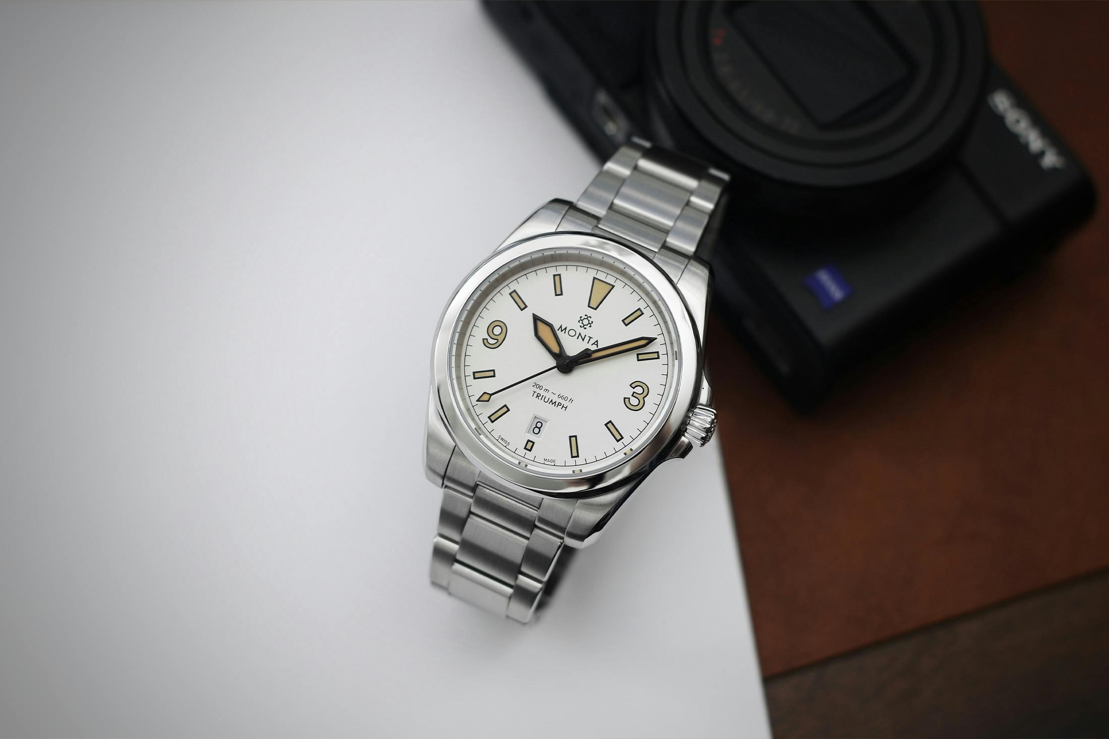 Monta 10th Anniversary Neuchâtel X Collection in Opalin Silver (Skyquest and Triumph)