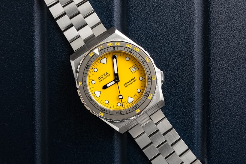 The 600T divingstar on a blue background.