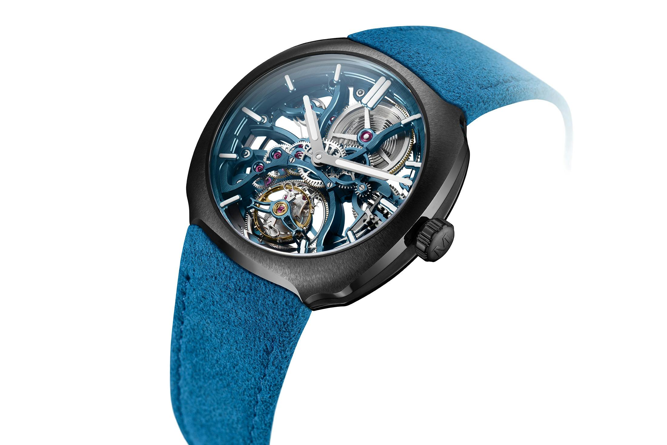 H. Moser & Cie. Streamliner Tourbillon Skeleton Ceramic Alpine Limited Edition