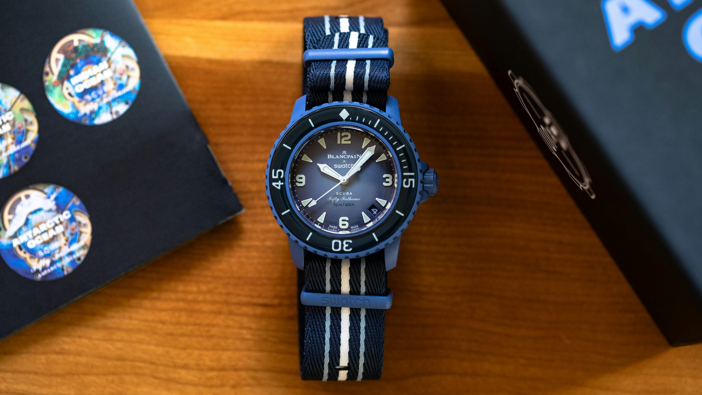 Swatch And Blancpain Just Released A $400 Fifty Fathoms