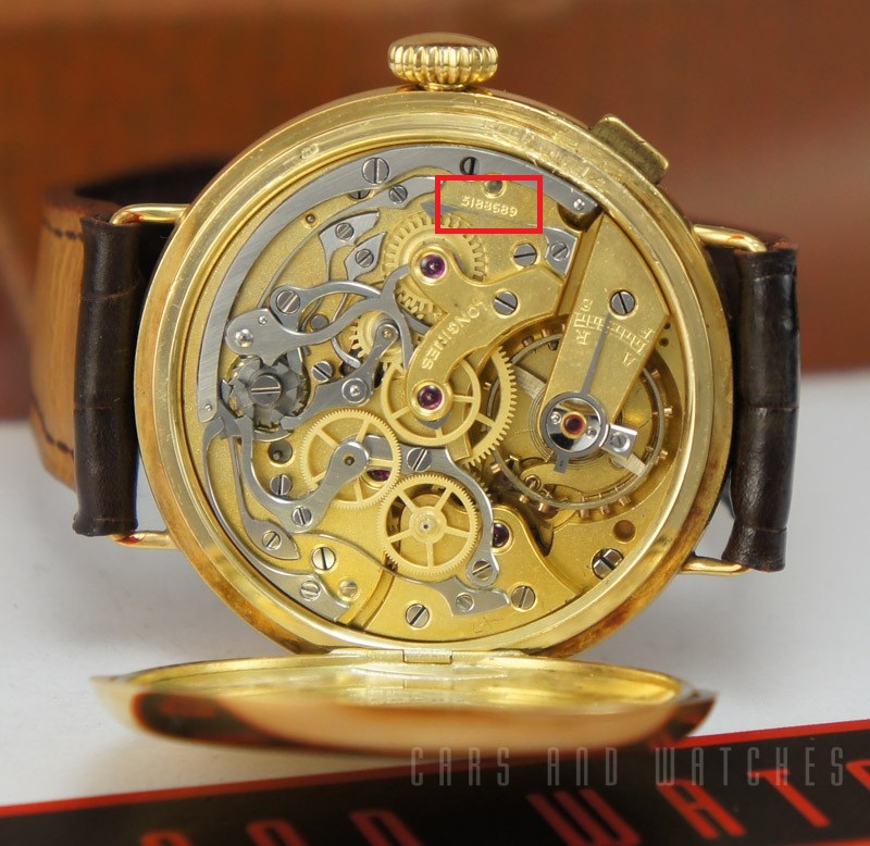 check longines serial number