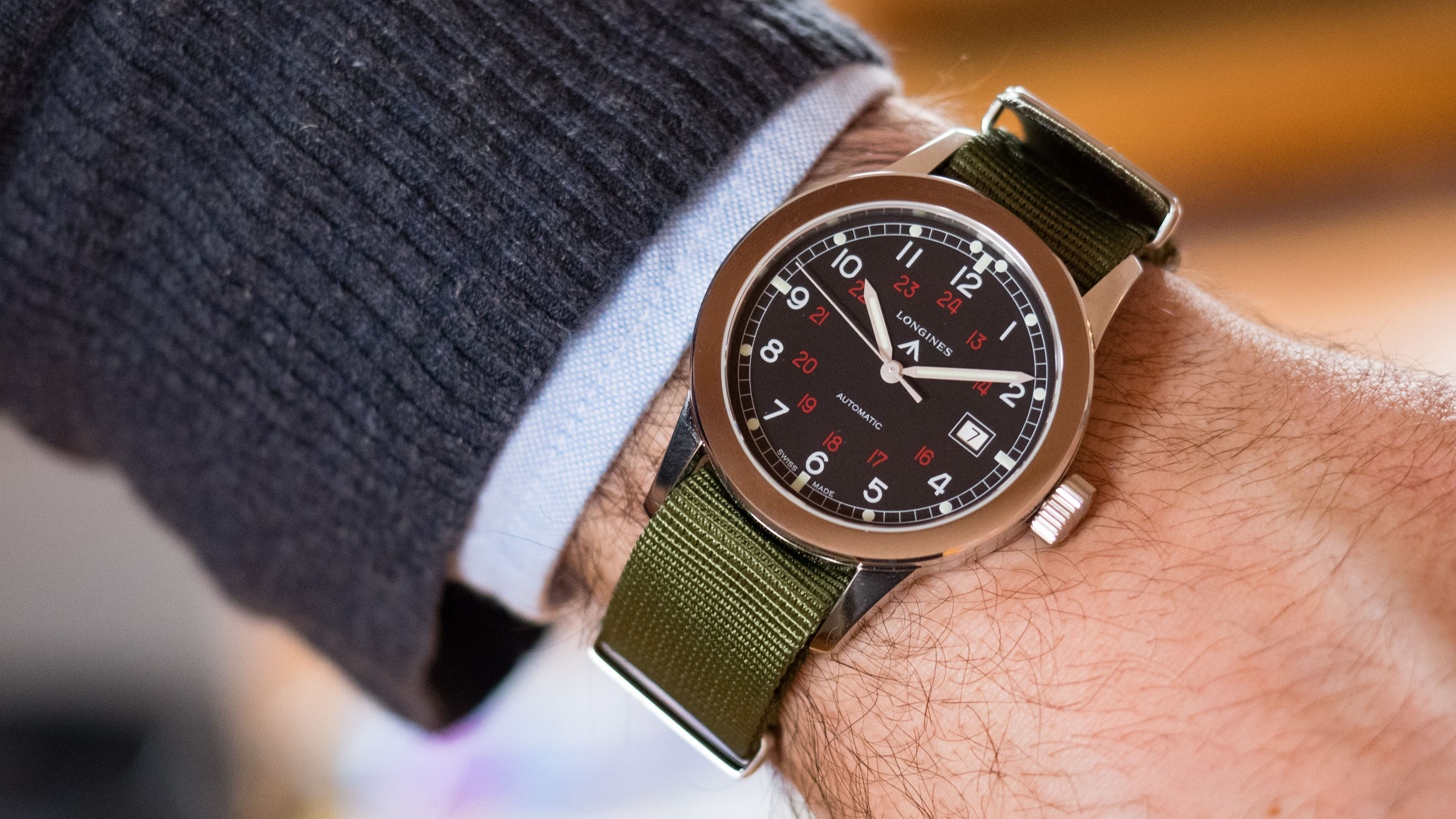 A Week On The Wrist The Longines Heritage Military COSD Hodinkee