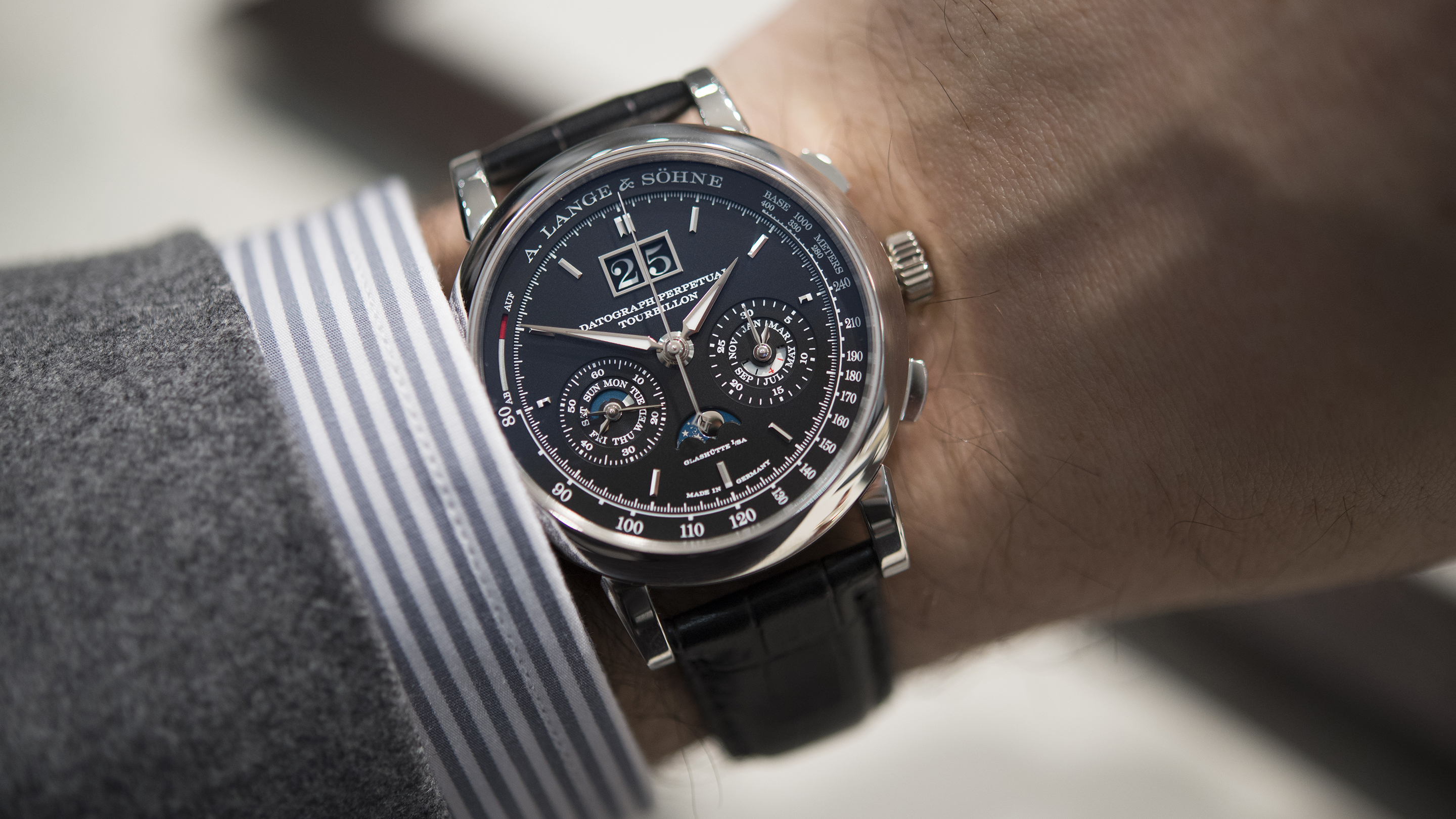 Hands On The A. Lange S hne Datograph Perpetual Tourbillon