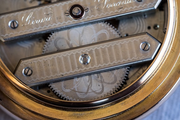 Girard-Perregaux pocket watch three bridge tourbillon 1860 mainspring barrel