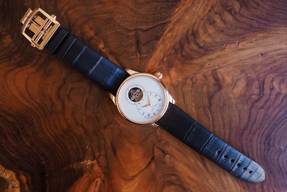 Jaquet Droz Grande Seconde Tourbillon Ivory Enamel flat