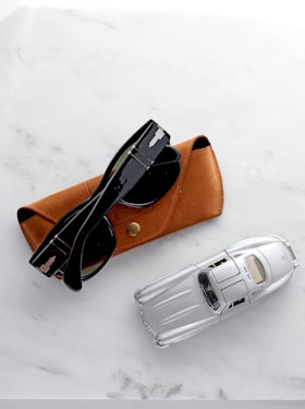 Rare Persol x Ebel Watch Company frames dating to the 1980s, unworn.