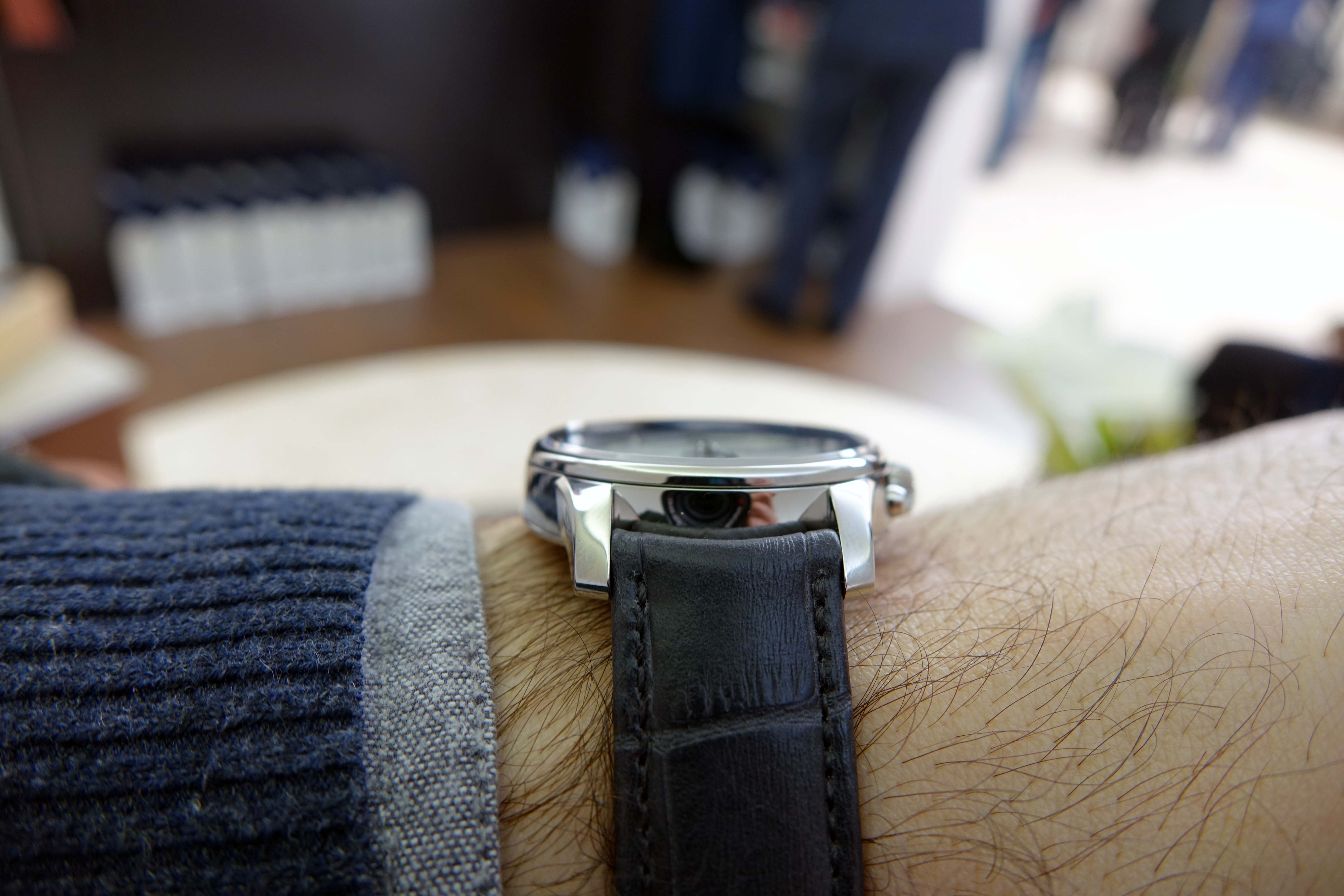 Moritz Grossman Atum Pure Steel Case Height 