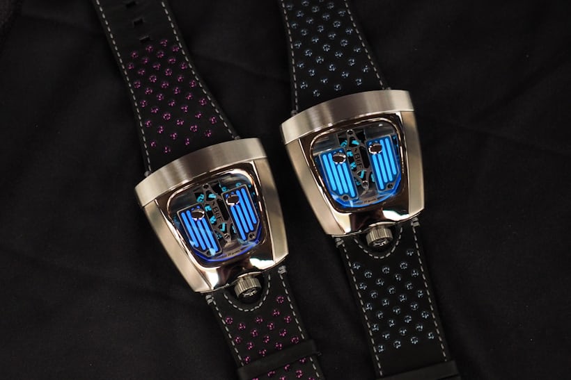 mb&f hmx black badger glowing