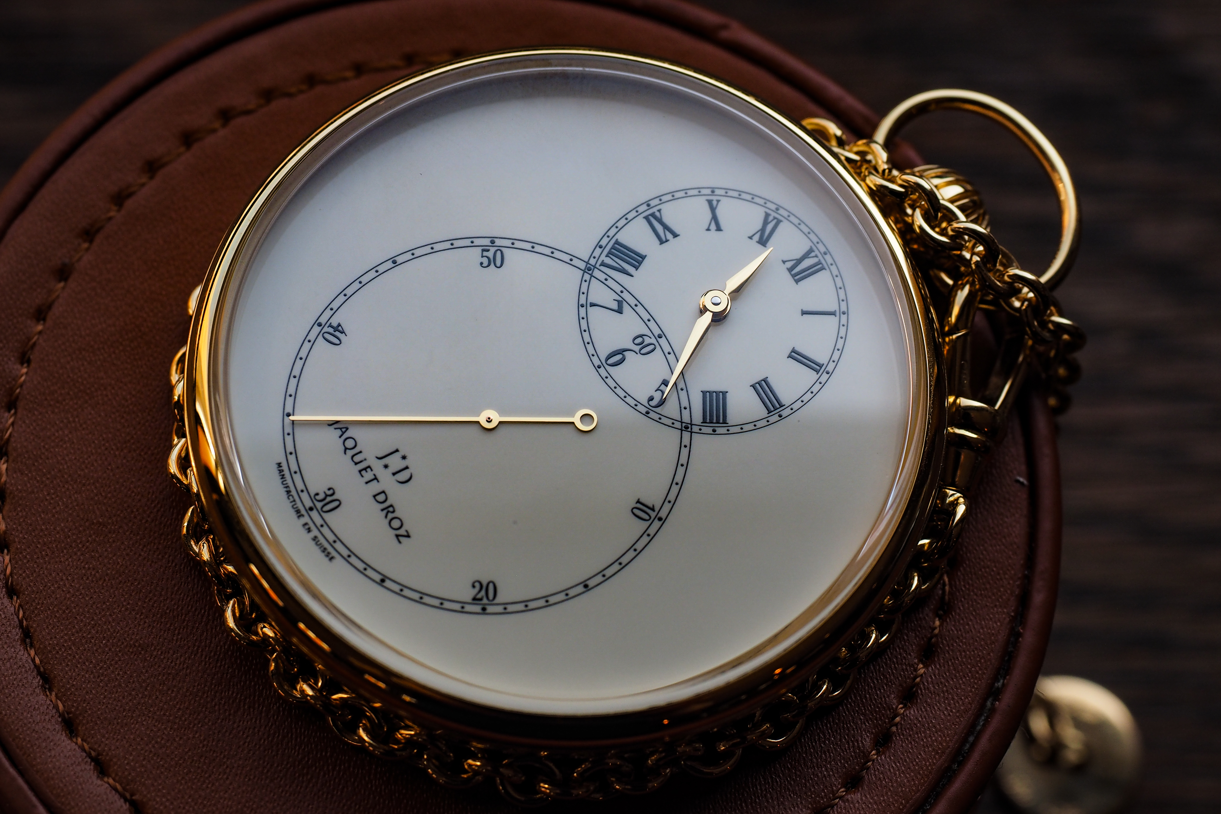 HandsOn The Jaquet Droz Montre De Poche Email Ivoire, A Pocket Watch