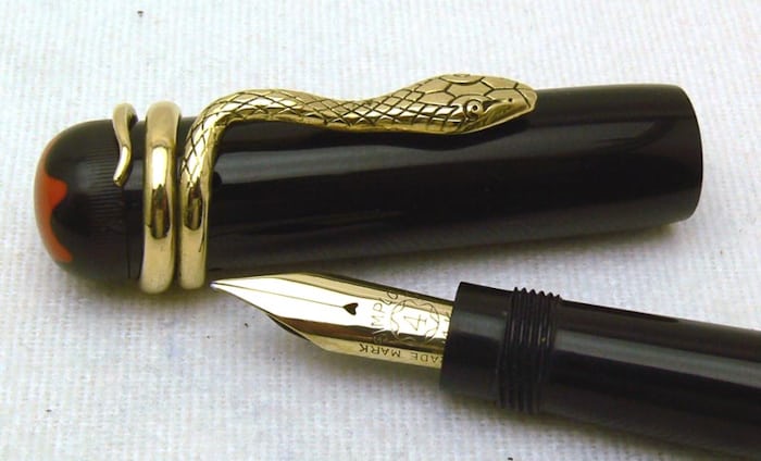 Circa 1920, a “Rouge et Noir” fountain pen