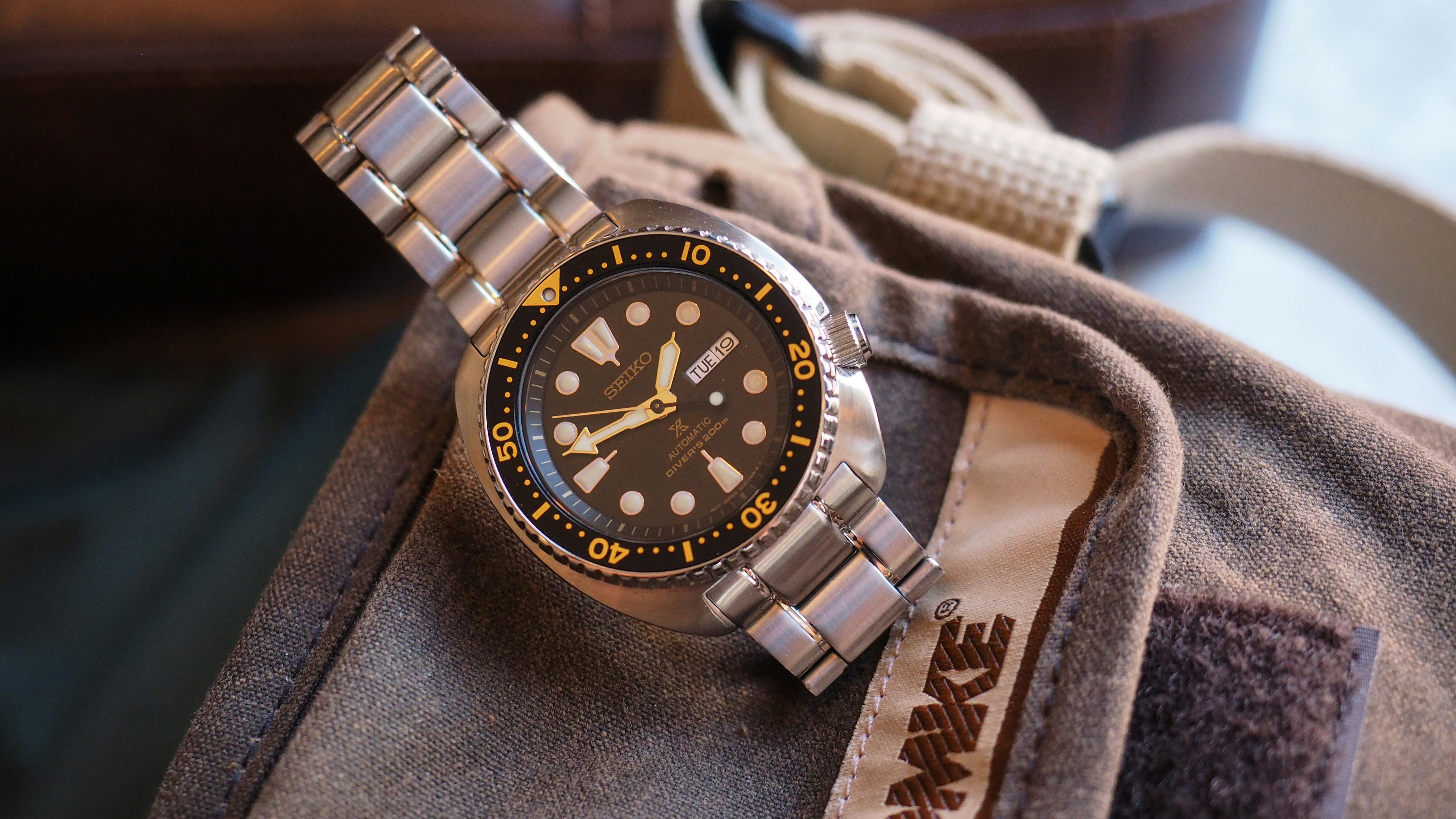 The Value Proposition: Long-Term Wear Report On The Seiko 'Turtle' SRP 775  Black And Gold - Hodinkee