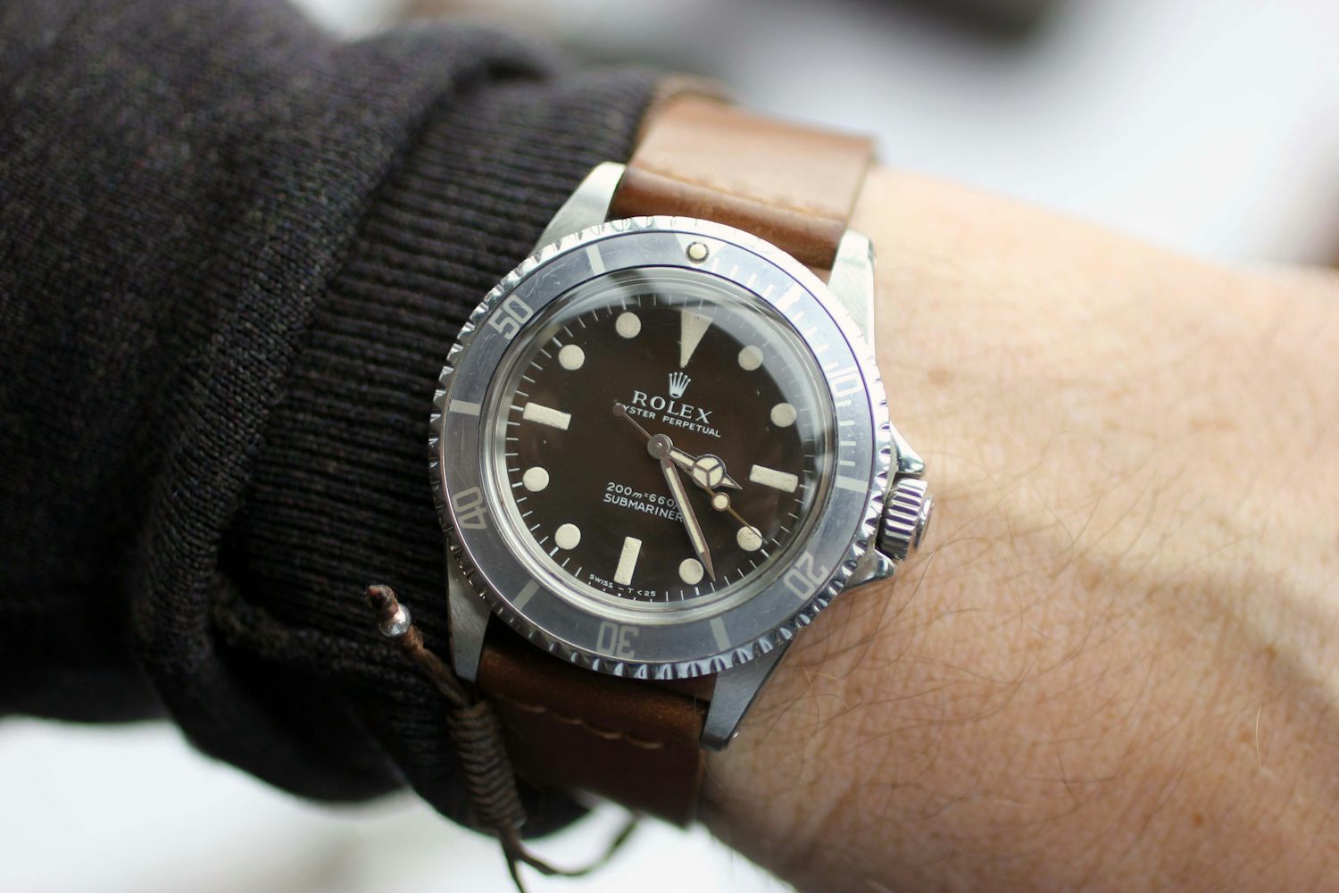 Rolex Submariner 5513 With Faded Bezel