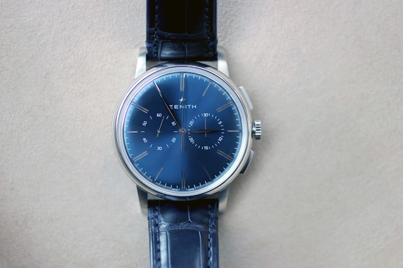 Zenith Elite Chronograph Classic Blue Dial