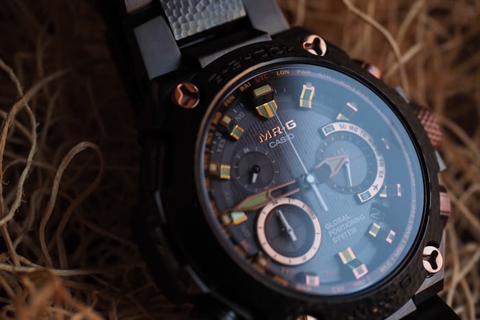 In Depth Cyborg Samurai The Casio G Shock Mr G Limited Edition Hammer Tone Hodinkee