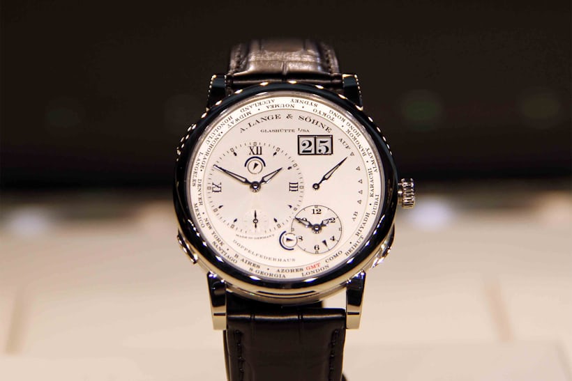 A. Lange & Söhne Lange 1 Time Zone presented to the “Best of Show by the Jury.”